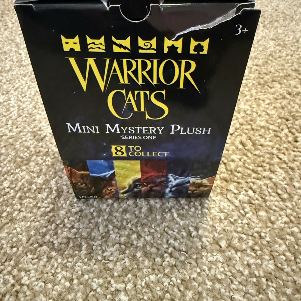 Warrior Cats Mini Mystery Plush Series One